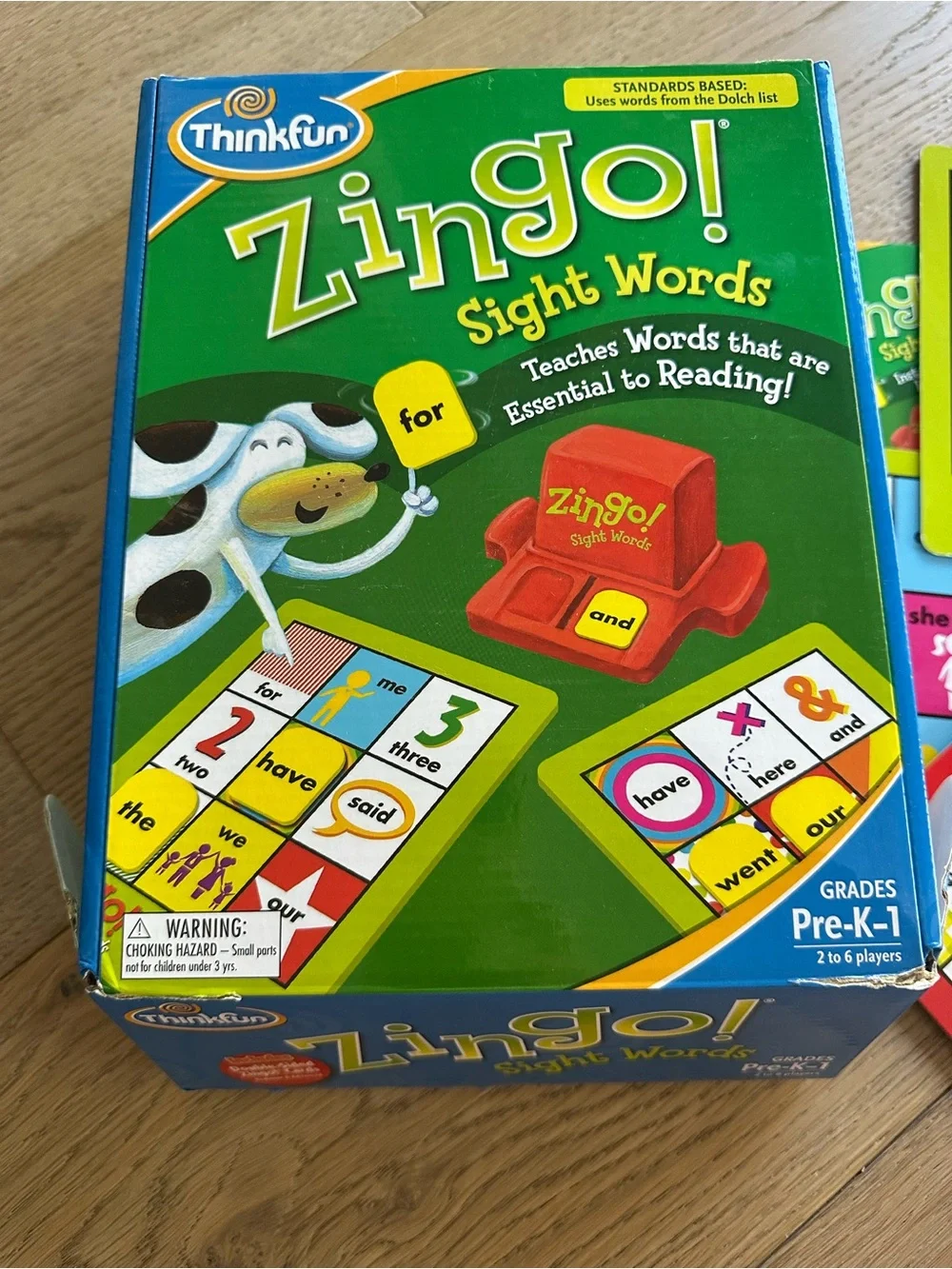 Thinkfun Zingo! Sight Words Game